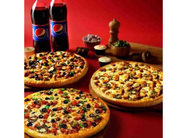 Pizzeria Cheesy Value Deal 6 For Rs.4499/-